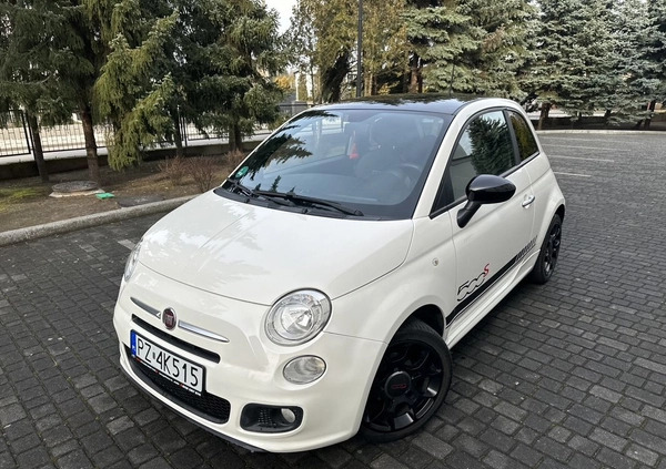 Fiat 500 cena 29900 przebieg: 135000, rok produkcji 2013 z Poznań małe 631
